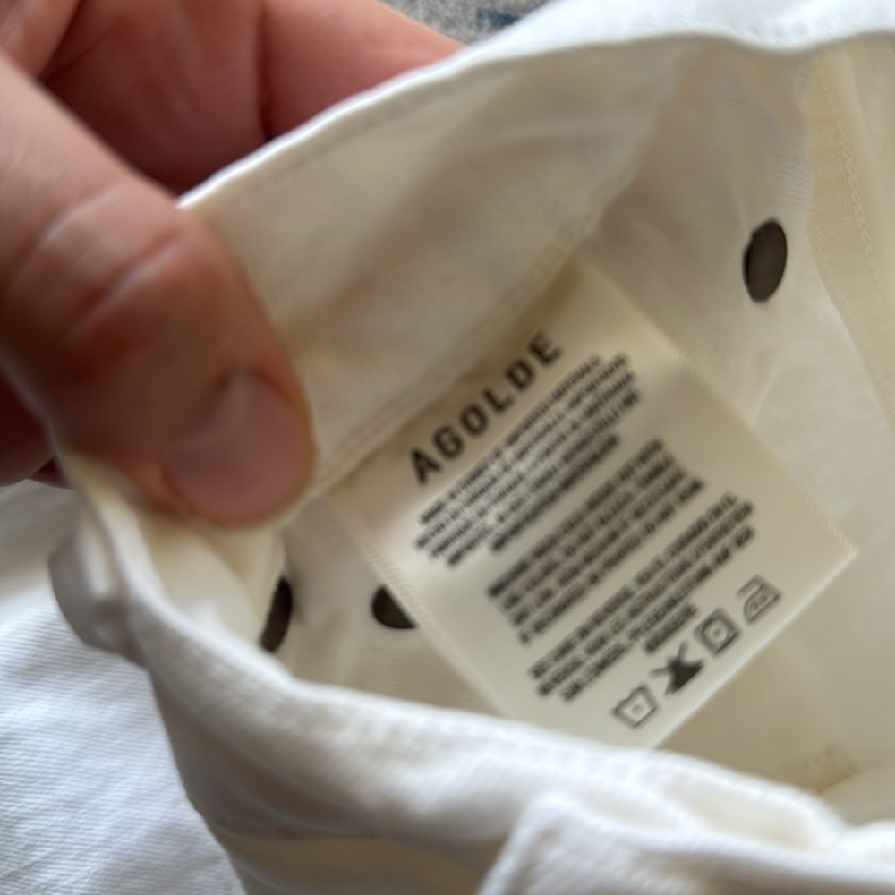 Agolde Riley Crop High Rise Jeans - Picture 4 of 11